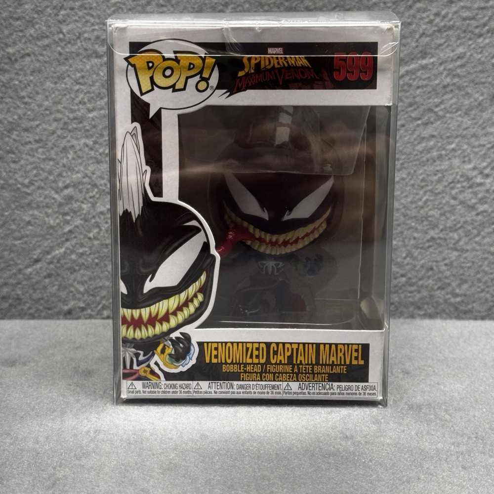 Funko Pop! Venomized Captain Marvel #599 Marvel Spider-Man: Maximum Venom